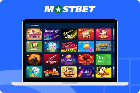 Crash and Fast Games at Mostbet